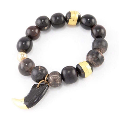 African Big Bead Bracelet - Luxe Lion